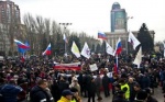 В Харькове проходит митинг за федерализацию страны