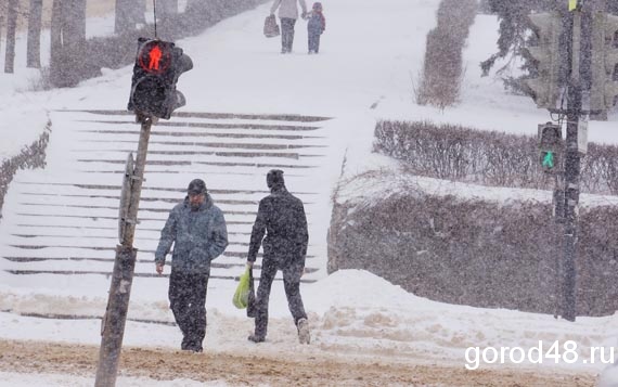 Атлантический циклон принесет в Липецкую область снег с дождем