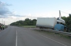 На трассе «Дон» в столкновении с грузовиком погиб водитель микроавтобуса