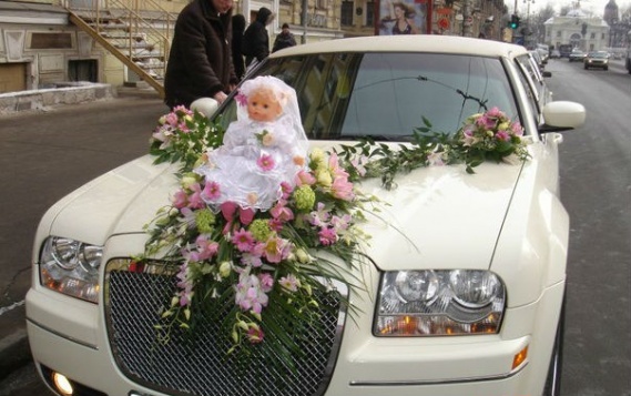 Кукла невеста на машину Кукла невеста на машину