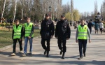 Липецкая молодежь патрулируют на Пасху улицы города