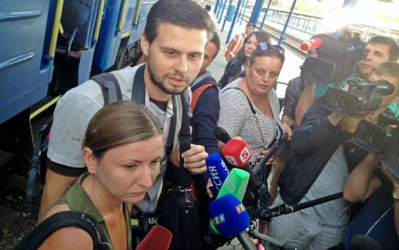 Журналисты «Крымского телеграфа» свободны и едут домой Журналисты «Крымского телеграфа» свободны и едут домой