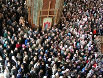 В православных храмах состоялась праздничная литургия В православных храмах состоялась праздничная литургия