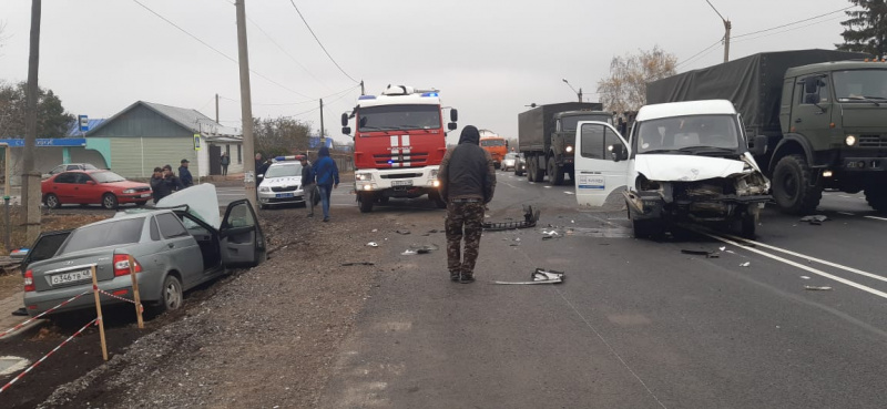 В ДТП на трассе «Дон» пострадали четыре человека В ДТП на трассе «Дон» пострадали четыре человека