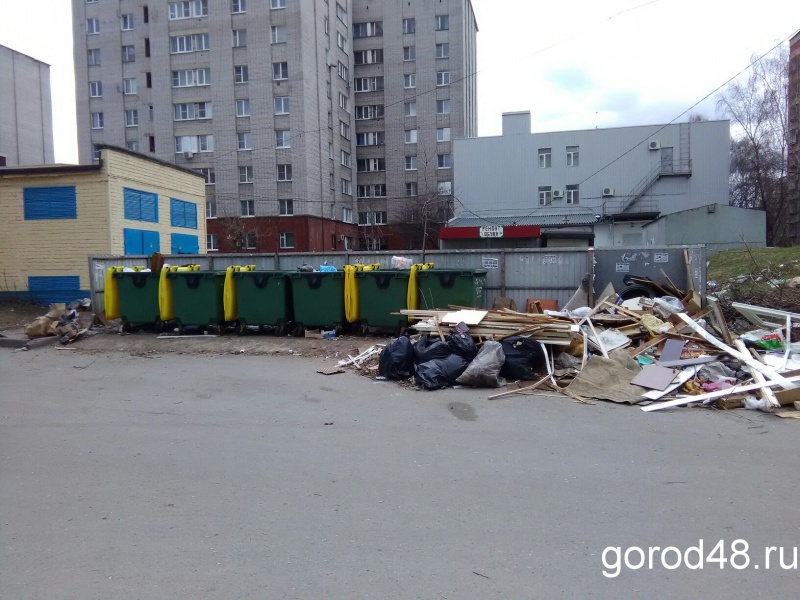 В мусорных баках пусто, зато вокруг - густо В мусорных баках пусто, зато вокруг - густо
