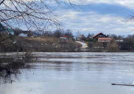 Из-за весеннего паводка в Липецкой области введен режим повышенной готовности