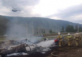 На Алтае 6 человек погибли в результате жёсткой посадки вертолёта Ми-8 