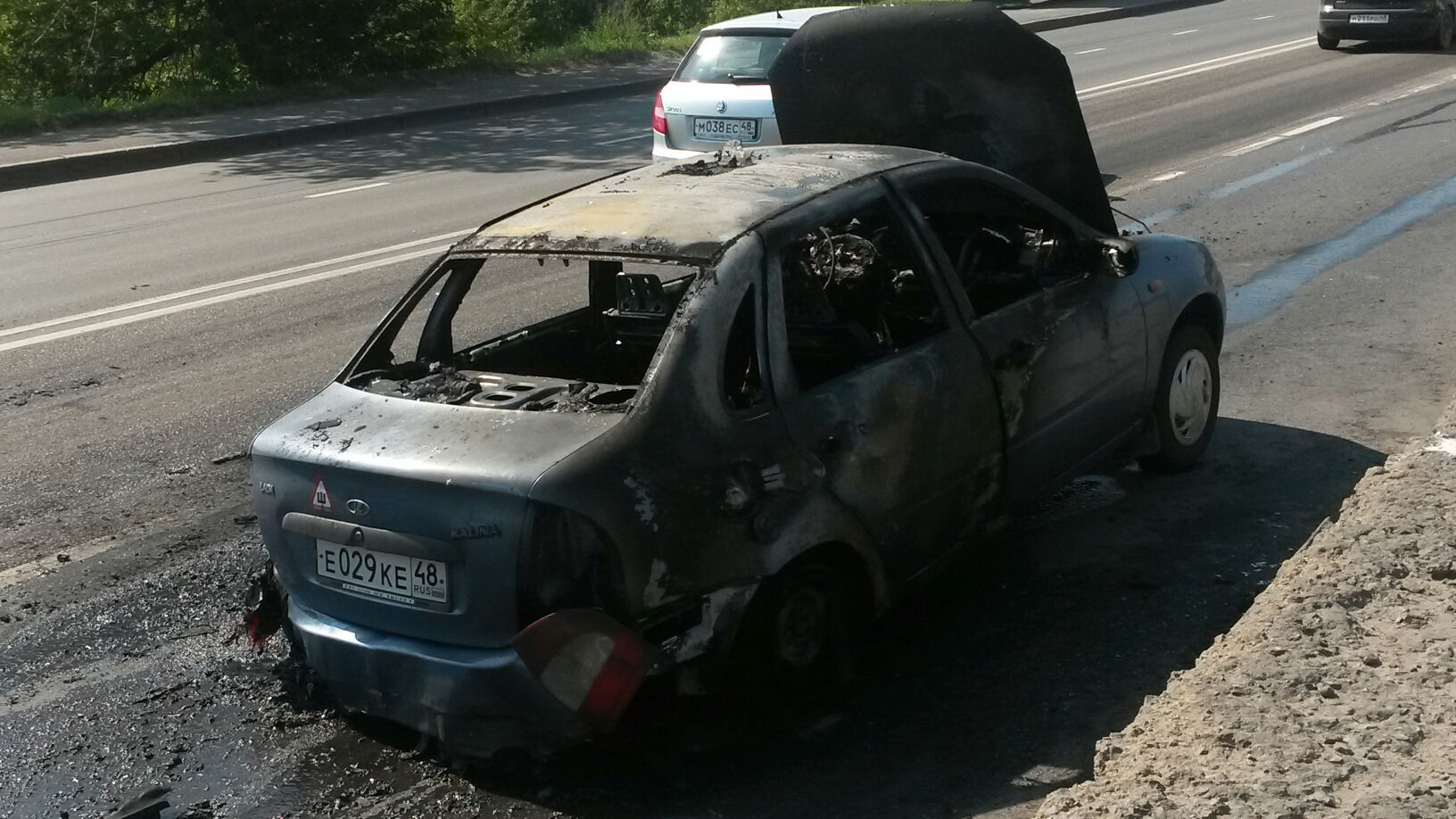 Горит калины цвет сима журавлева