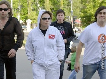 Диана Арбенина успокаивала липчан как могла Диана Арбенина успокаивала липчан как могла