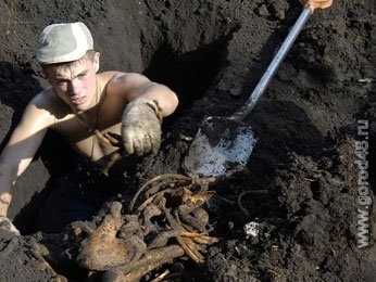Поисковики не могут начать эксгумацию немецких солдат в Воловском районе Поисковики не могут начать эксгумацию немецких солдат в Воловском районе
