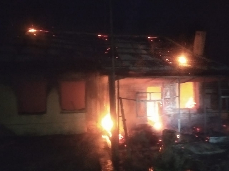 В селе Липовка Добровского района при пожаре погиб 43-летний мужчина