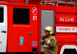 На улице Водопьянова из-за пожара в девятиэтажке эвакуировали человека