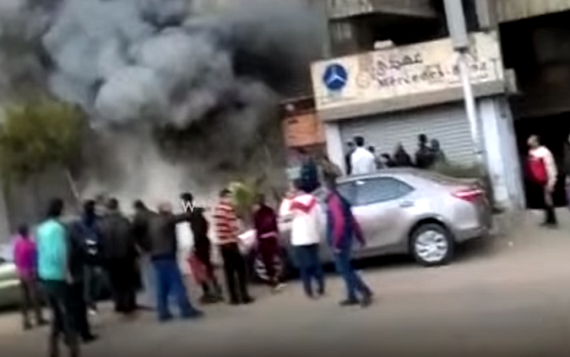 В Египте при пожаре в ночном клубе заживо сгорели 18 человек В Египте при пожаре в ночном клубе заживо сгорели 18 человек