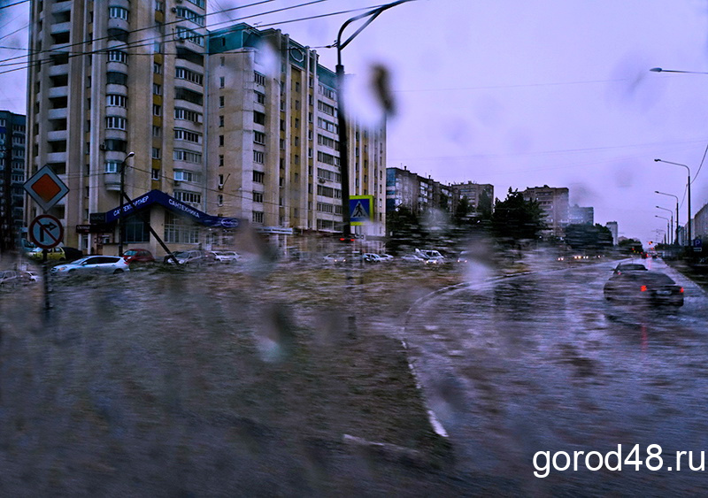 Карта дождя в липецке на сегодня