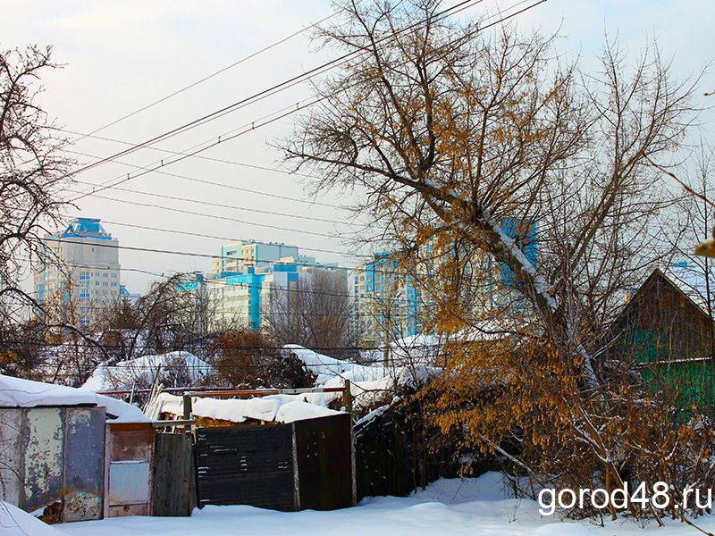На месте частного сектора улиц Радиаторная и Калинина планируется строительство нового микрорайона