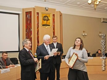 Липецкие инвалиды и моржи получили «Признание» Липецкие инвалиды и моржи получили «Признание»