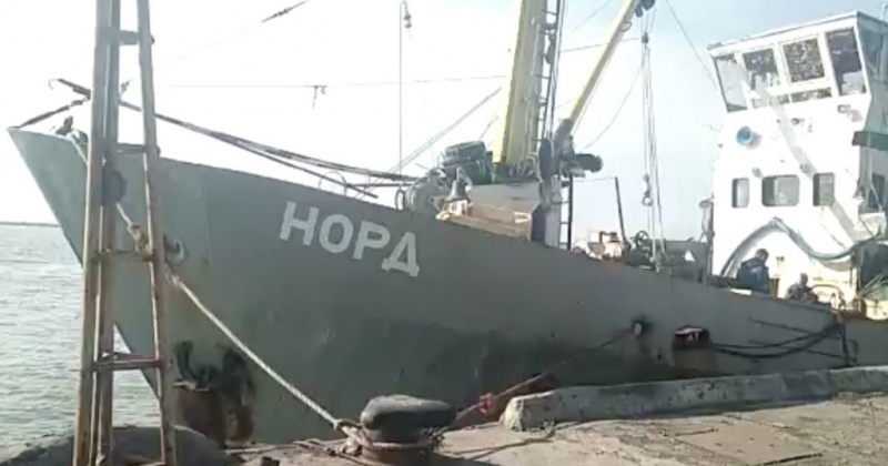 На Украине капитана судна «Норд» увезли в неизвестном направлении На Украине капитана судна «Норд» увезли в неизвестном направлении