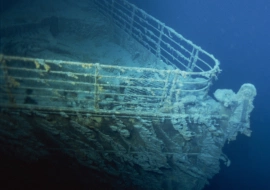 Обломки батискафа «Титан» найдены у носовой части «Титаника»