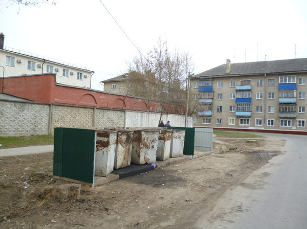 В Липецке привели в порядок мусорную площадку В Липецке привели в порядок мусорную площадку