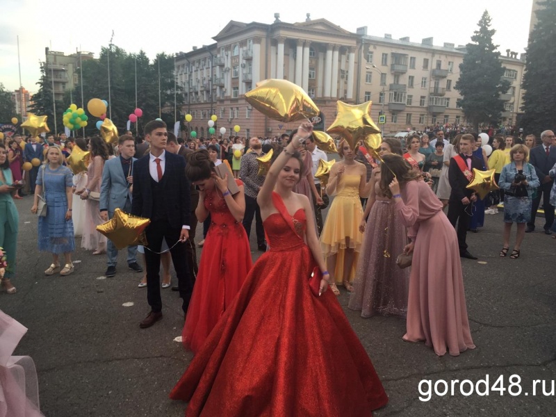 Выпускной в Липецке прошел без происшествий Выпускной в Липецке прошел без происшествий