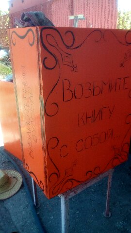 Жители Университесткого собирают средства на разрушенную уличную библиотеку Жители Университесткого собирают средства на разрушенную уличную библиотеку