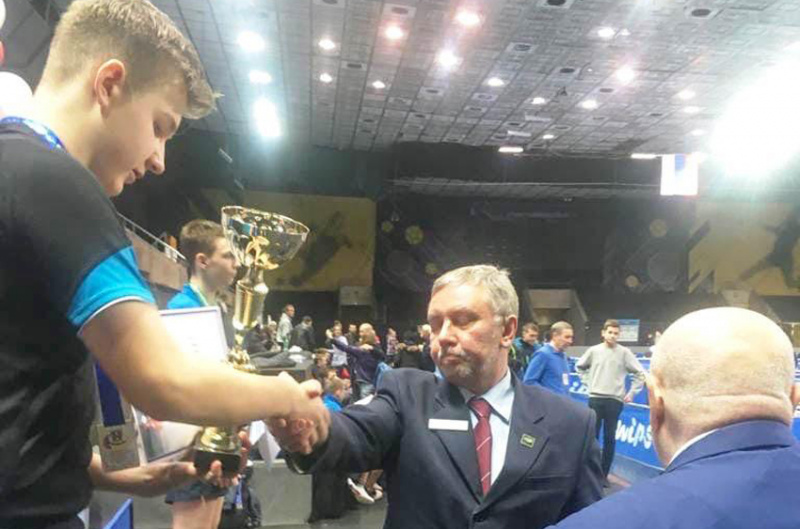 Гулевский стал мастером спорта России по настольному теннису Гулевский стал мастером спорта России по настольному теннису