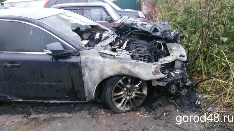 В Липецке ночью от огня пострадали два автомобиля В Липецке ночью от огня пострадали два автомобиля