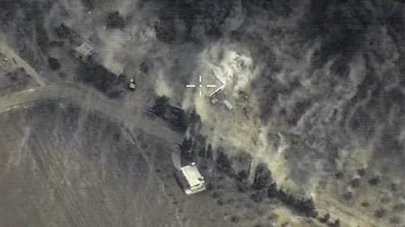 Минобороны опубликовало видео нового авиаудара по Сирии Минобороны опубликовало видео нового авиаудара по Сирии