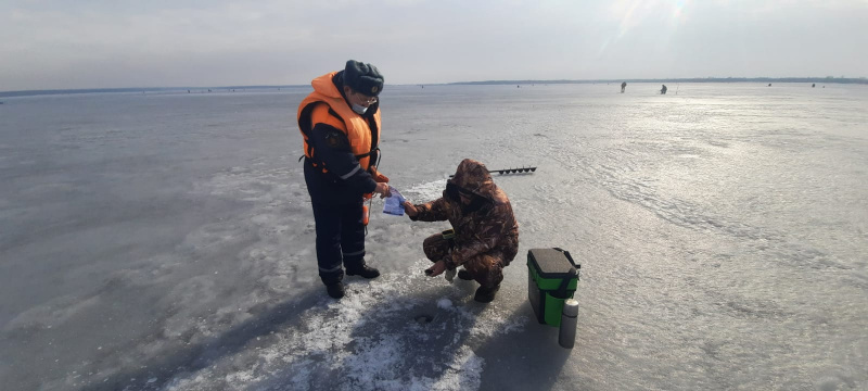 Липчан призывают не выходить на лёд