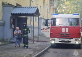 В Красногорске эвакуировали 30 человек из-за пожара в жилом доме