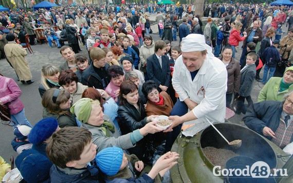 9 мая бесплатная каша