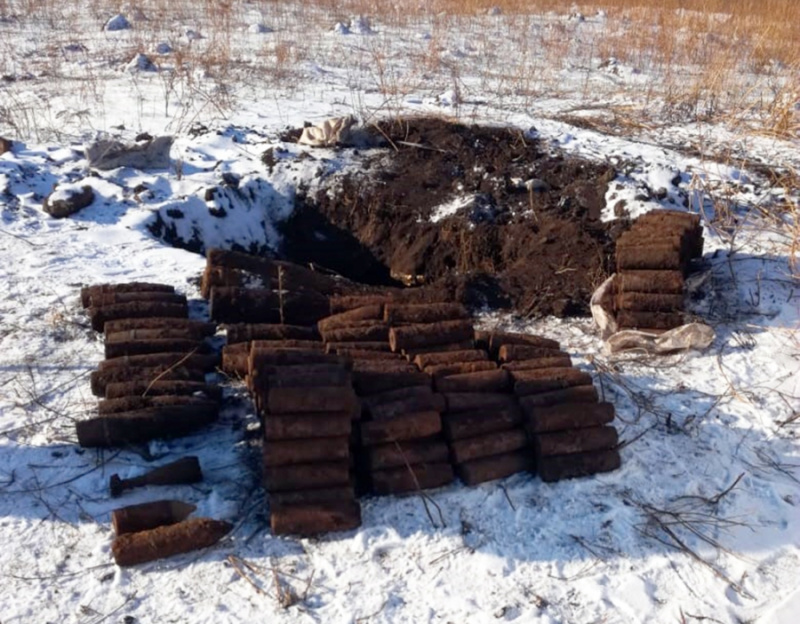 Оставшуюся часть боеприпасов из склада времен Великой Отечественной войны уничтожили в Липецкой области Оставшуюся часть боеприпасов из склада времен Великой Отечественной войны уничтожили в Липецкой области