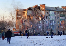В Тульской области подъезд жилого дома обрушился в результате взрыва газа
