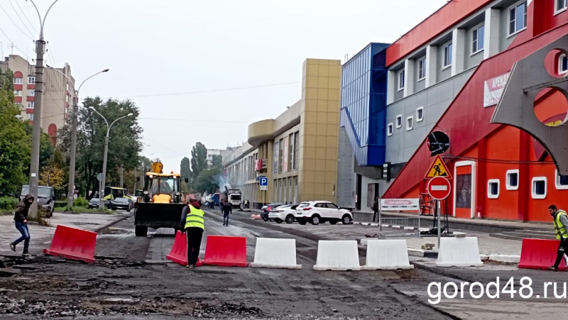 В Липецке начали ремонт дорог по планам следующего года