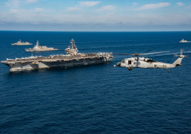КНДР пригрозила нанести удар по авианосцу USS Ronald Reagan в Южной Корее