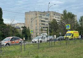 «Пежо» и «Дэу» столкнулись на улице Катукова