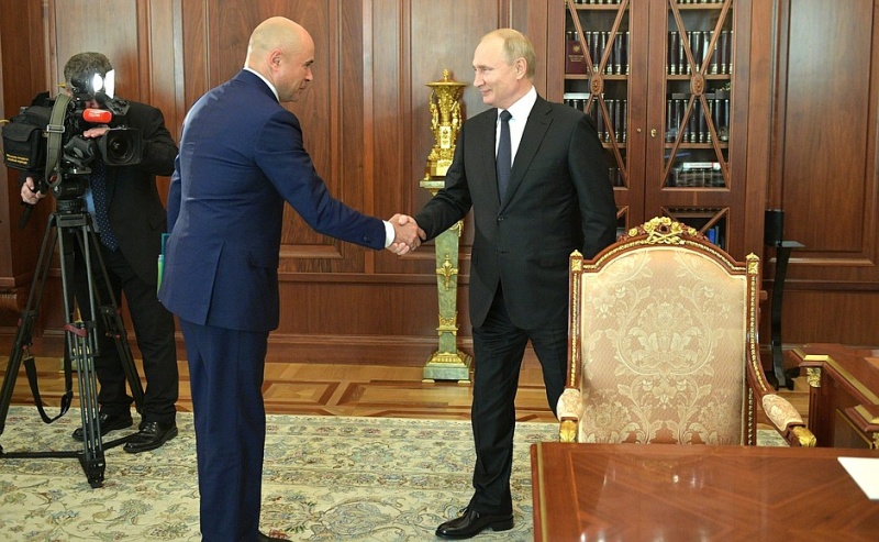 Владимир Путин принял врио губернатора Липецкой области Владимир Путин принял врио губернатора Липецкой области