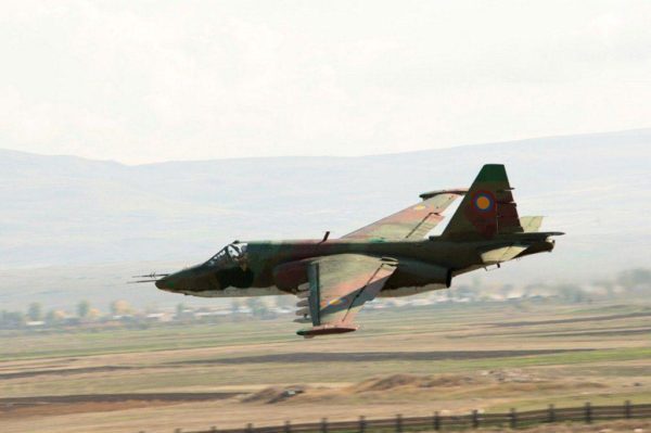 Пропавший в Армении боевой самолет Су-25 разбился Пропавший в Армении боевой самолет Су-25 разбился