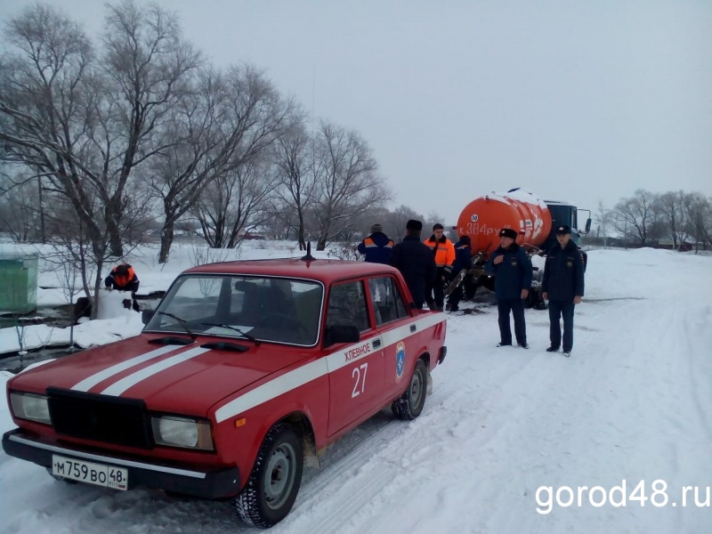 Коммунальная авария в Хлевном устранена Коммунальная авария в Хлевном устранена