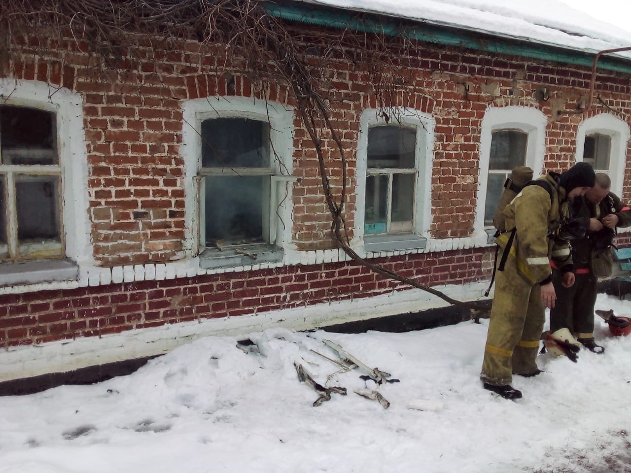 Пожар в гайдаровске. Пожар в Сапожке.