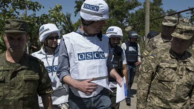 В ЛНР обвинили ОБСЕ в обнародовании координат военной техники В ЛНР обвинили ОБСЕ в обнародовании координат военной техники