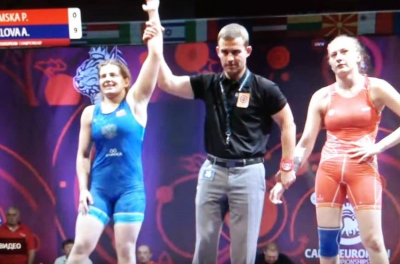 Анастасия Козлова из Грязей лихо выступила в чемпионате Европы по вольной борьбе Анастасия Козлова из Грязей лихо выступила в чемпионате Европы по вольной борьбе