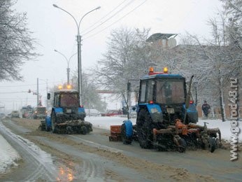 В Липецке провели репетицию в преддверии снегопадов В Липецке провели репетицию в преддверии снегопадов