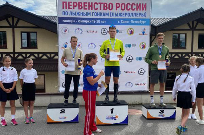 Липчанин занял 2-е место в России по гонкам на лыжах по асфальту