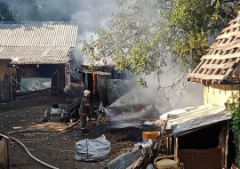 Пожары в Липецкой области: сгорел сарай, горела и хата