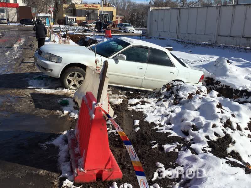 «Хонда» в траншее на полдня остановила работу энергетиков «Хонда» в траншее на полдня остановила работу энергетиков