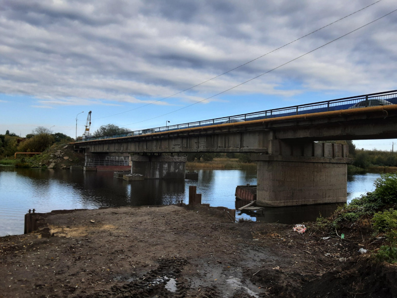 Движение по отремонтированной части моста через Матыру в Грязях откроют на следующей неделе