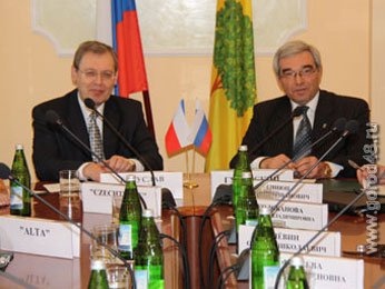 Руководители Липецка встретились с представителями бизнес - сообщества Чехии Руководители Липецка встретились с представителями бизнес - сообщества Чехии