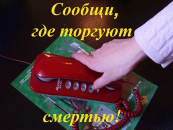 В Липецке начинается акция «Сообщи где торгуют смертью!» В Липецке начинается акция «Сообщи где торгуют смертью!»