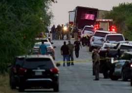 Свыше 50 мигрантов погибли от удушья в кузове трейлера в Техасе